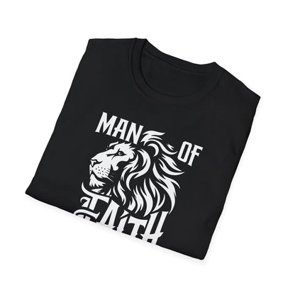 Man of Faith Front Unisex Softstyle T-Shirt
