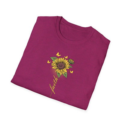 Faith Flower Unisex Softstyle T-Shirt