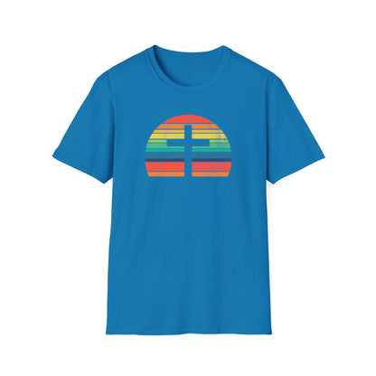 Retro Cross Unisex Softstyle T-Shirt