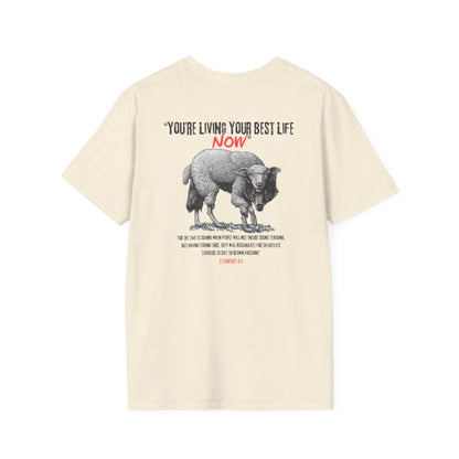You're Living Your Best Life Now T-Shirt, Unisex Graphic Tee