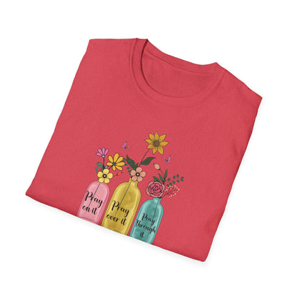 Jars of Flowers Unisex Softstyle T-Shirt