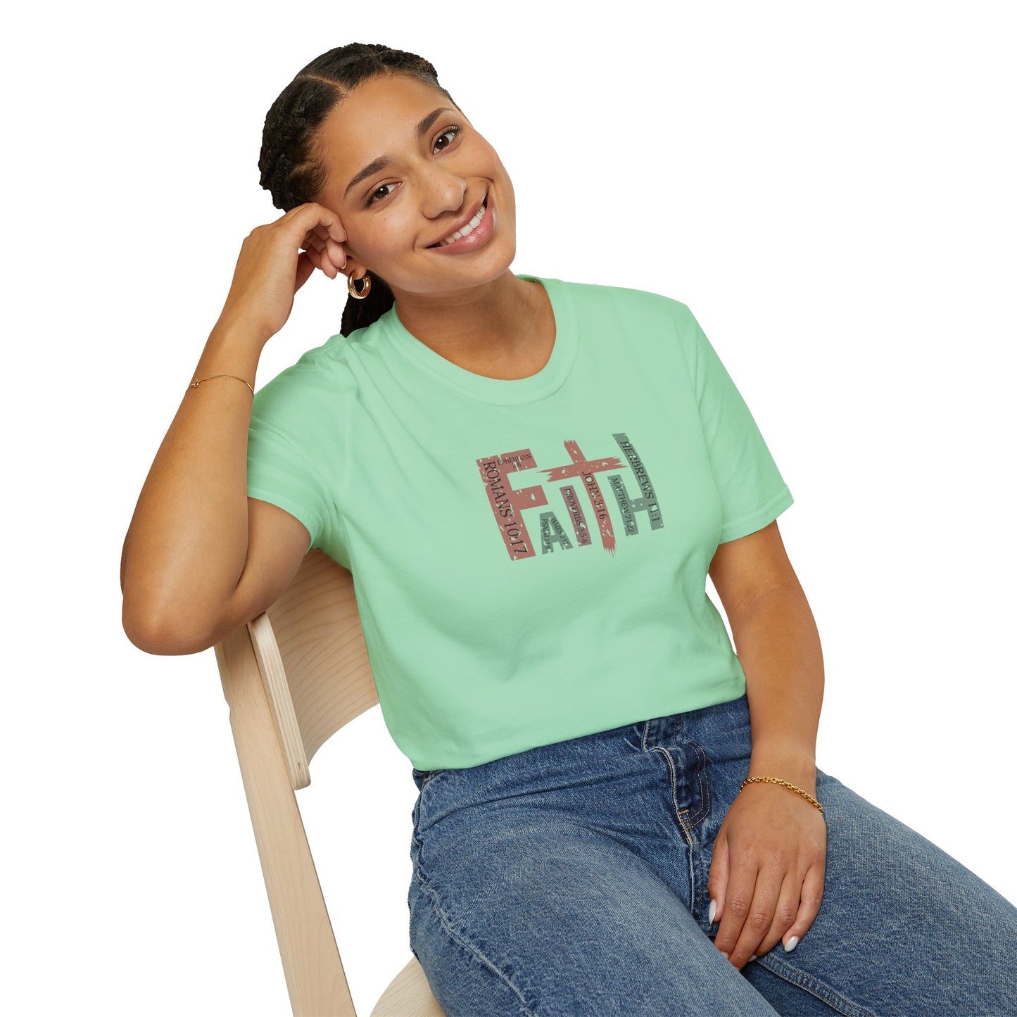 "FAITH" Unisex Softstyle T-Shirt