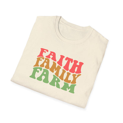 Faith Family Farm Unisex Softstyle T-Shirt