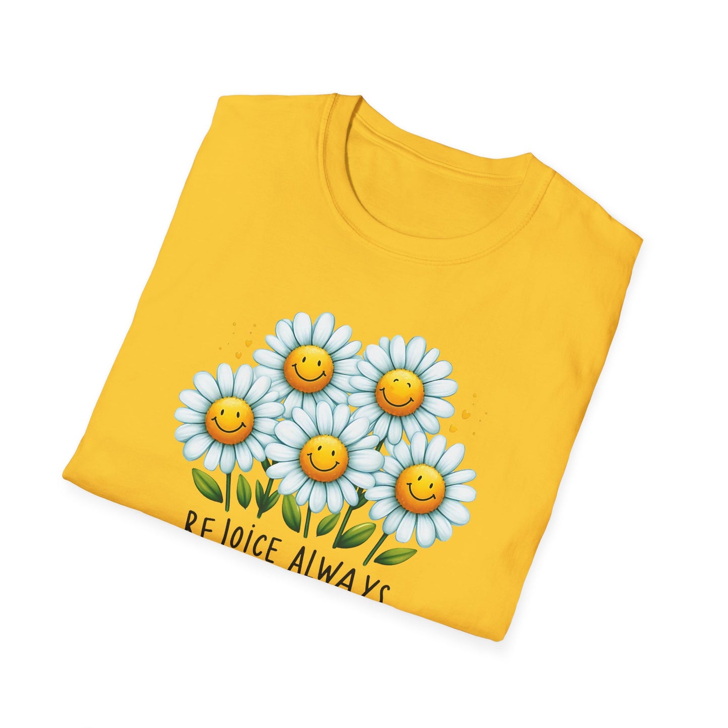 "Rejoice Always" Unisex Softstyle T-Shirt