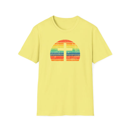 Retro Cross Unisex Softstyle T-Shirt