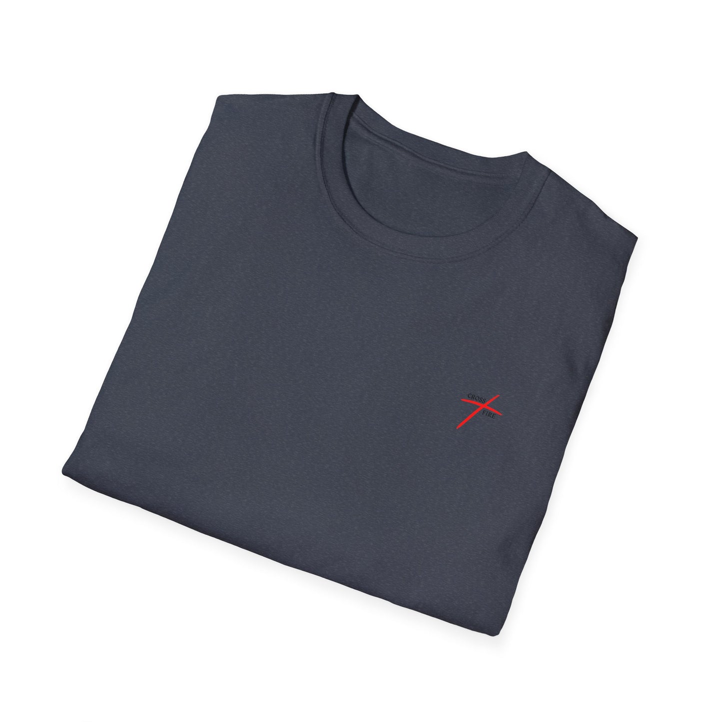 "Rooted In Christ" Back Print Unisex Softstyle T-Shirt