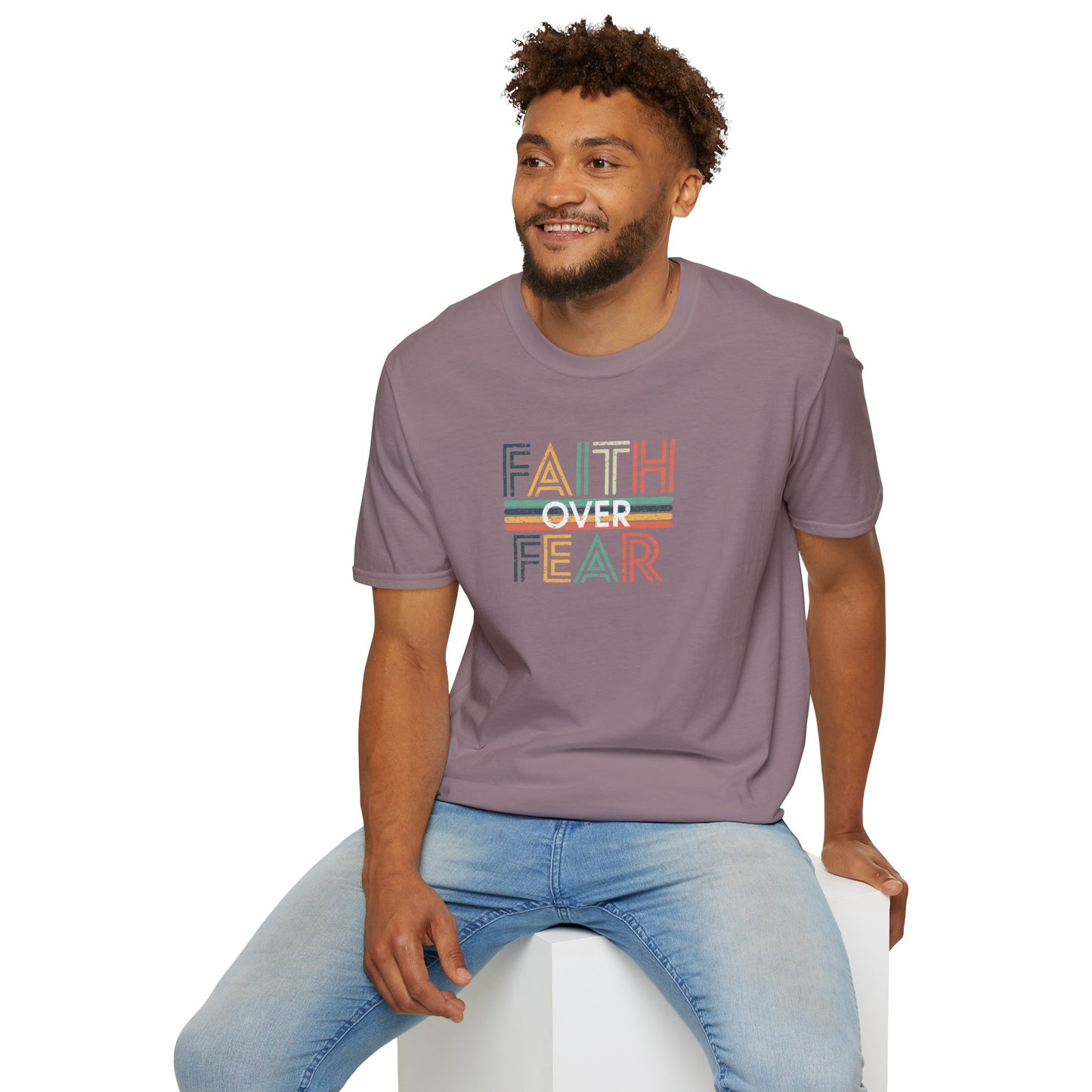 Faith Over Fear Unisex Softstyle T-Shirt