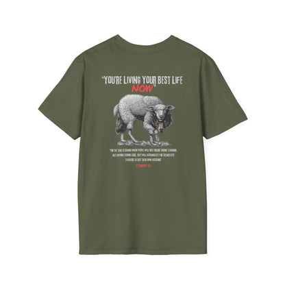 You're Living Your Best Life Now T-Shirt, Unisex Graphic Tee