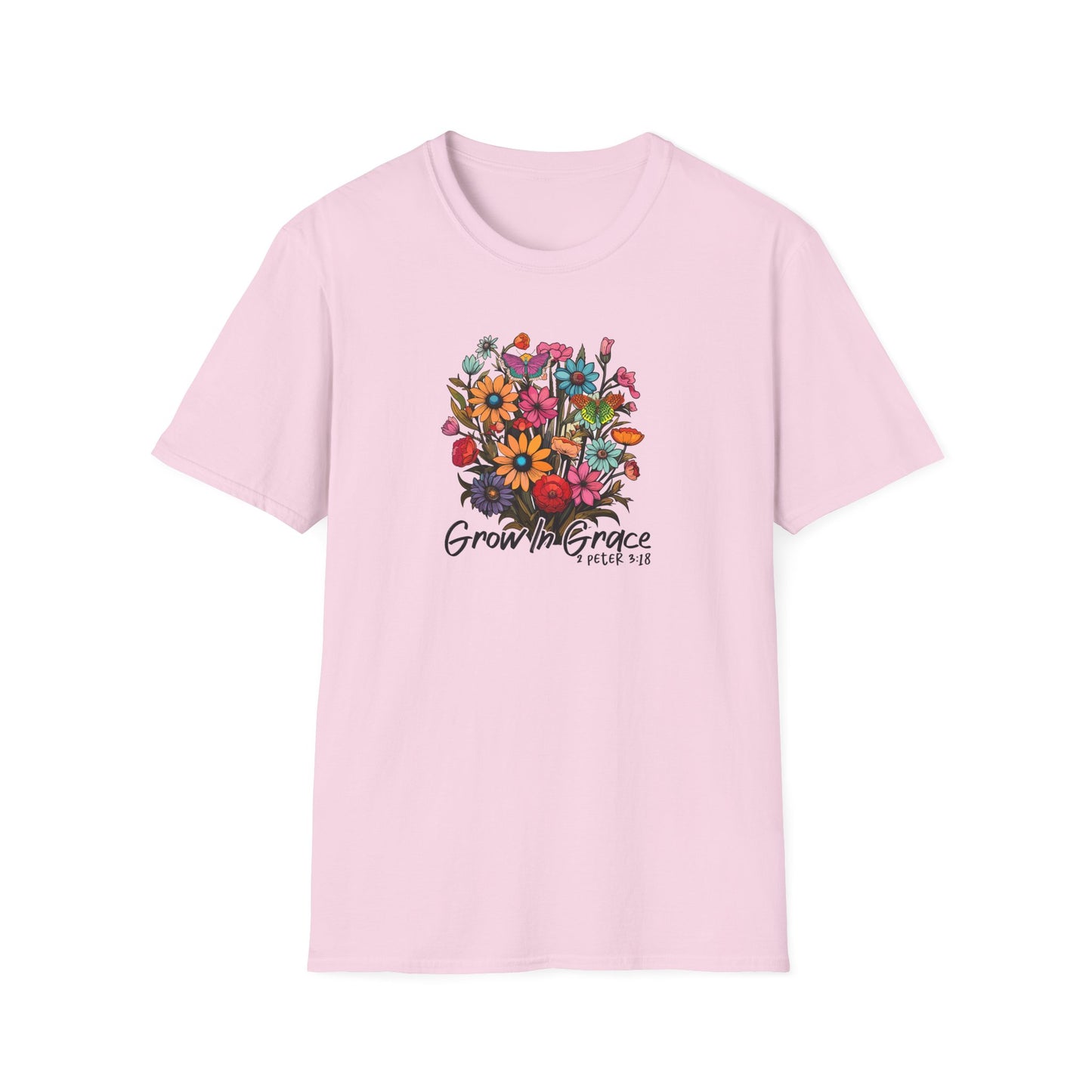 "Grow in Grace" - Unisex Softstyle T-Shirt