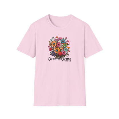 "Grow in Grace" - Unisex Softstyle T-Shirt