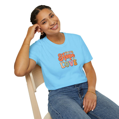 FAITH HOPE LOVE Unisex Softstyle T-Shirt