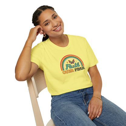 "Faith Over Fear" Unisex Softstyle T-Shirt