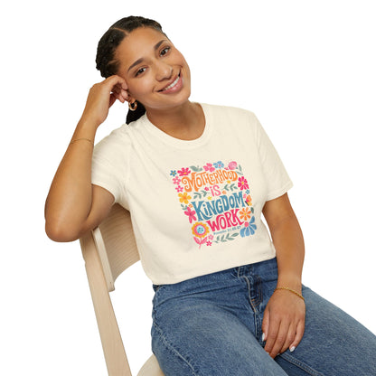 Motherhood is Kingdom Work Softstyle T-Shirt