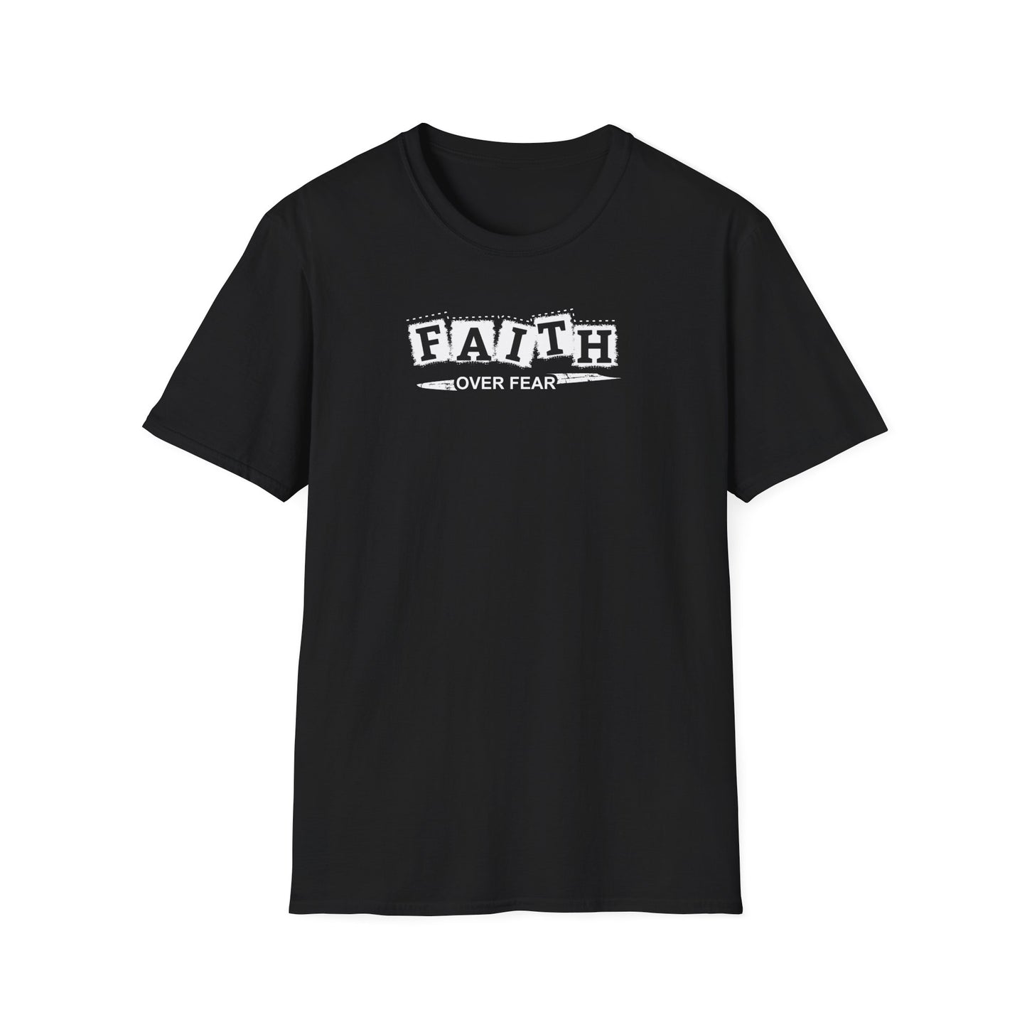 "Faith Over Fear" Unisex Softstyle T-Shirt