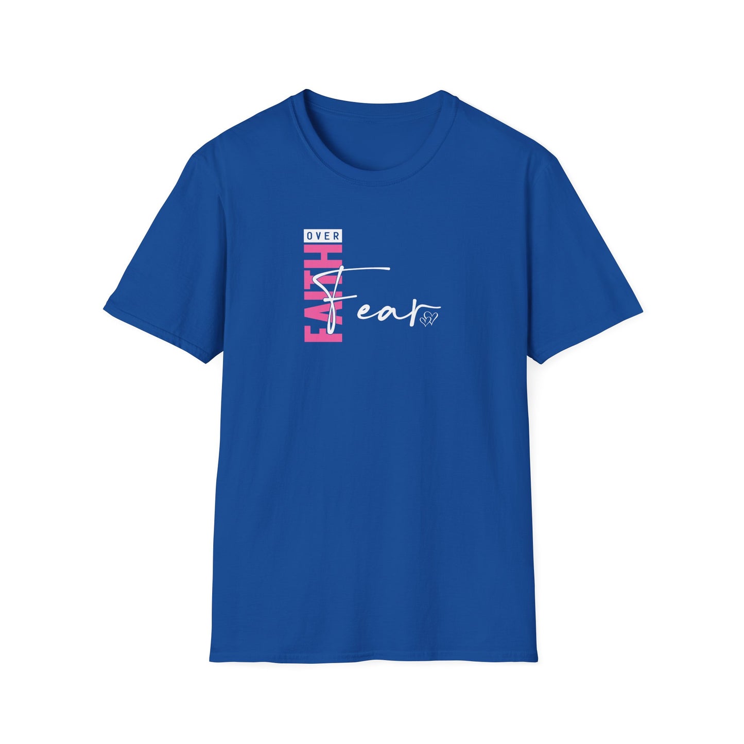 Faith Over Fear 1Unisex Softstyle T-Shirt