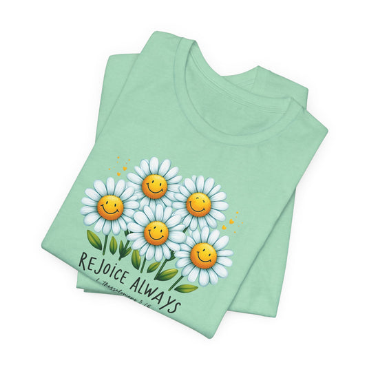 "Rejoice Always" Unisex Softstyle T-Shirt