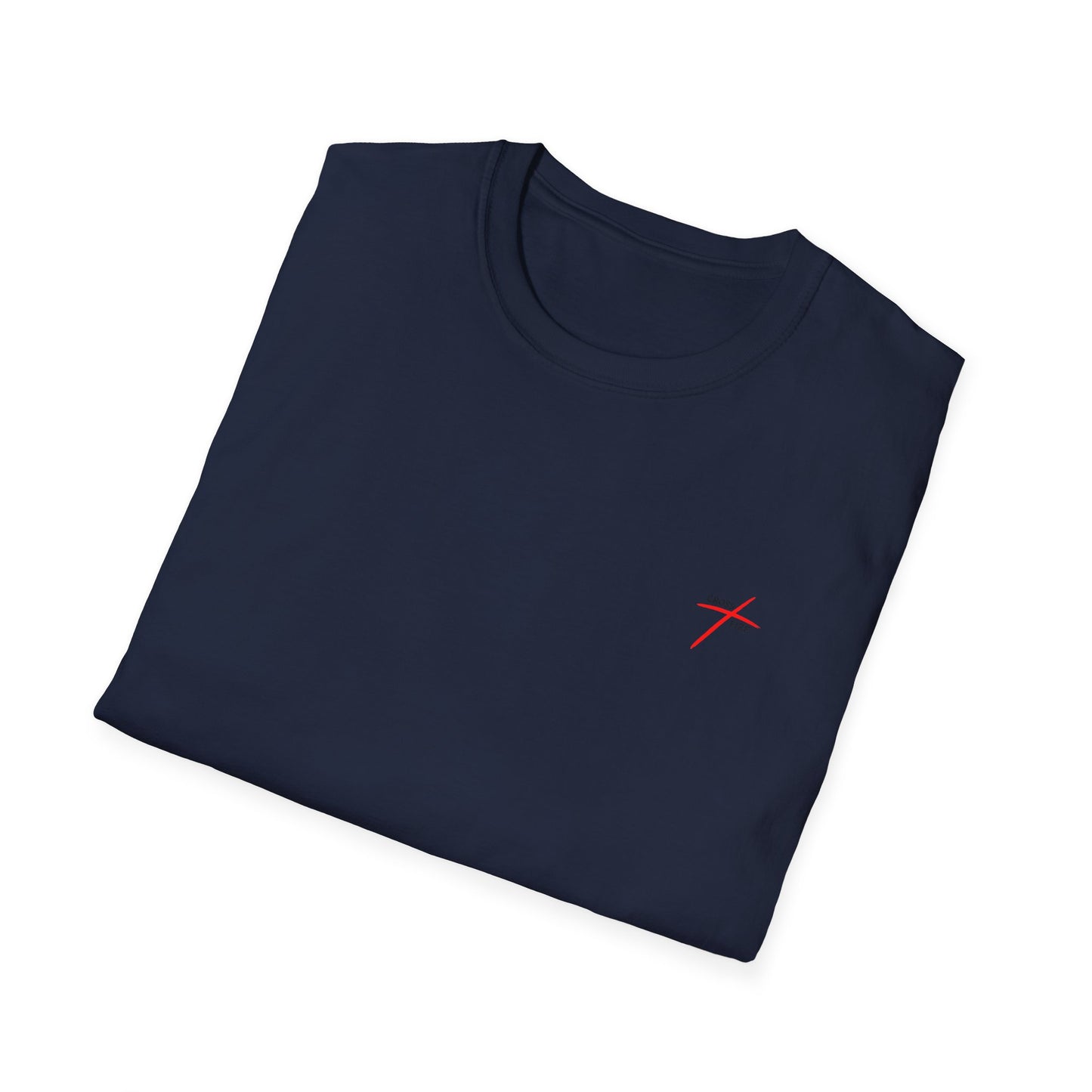 "Rooted In Christ" Back Print Unisex Softstyle T-Shirt