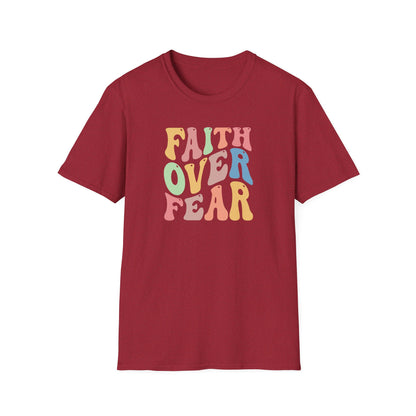 Faith Over Fear Unisex Softstyle T-Shirt