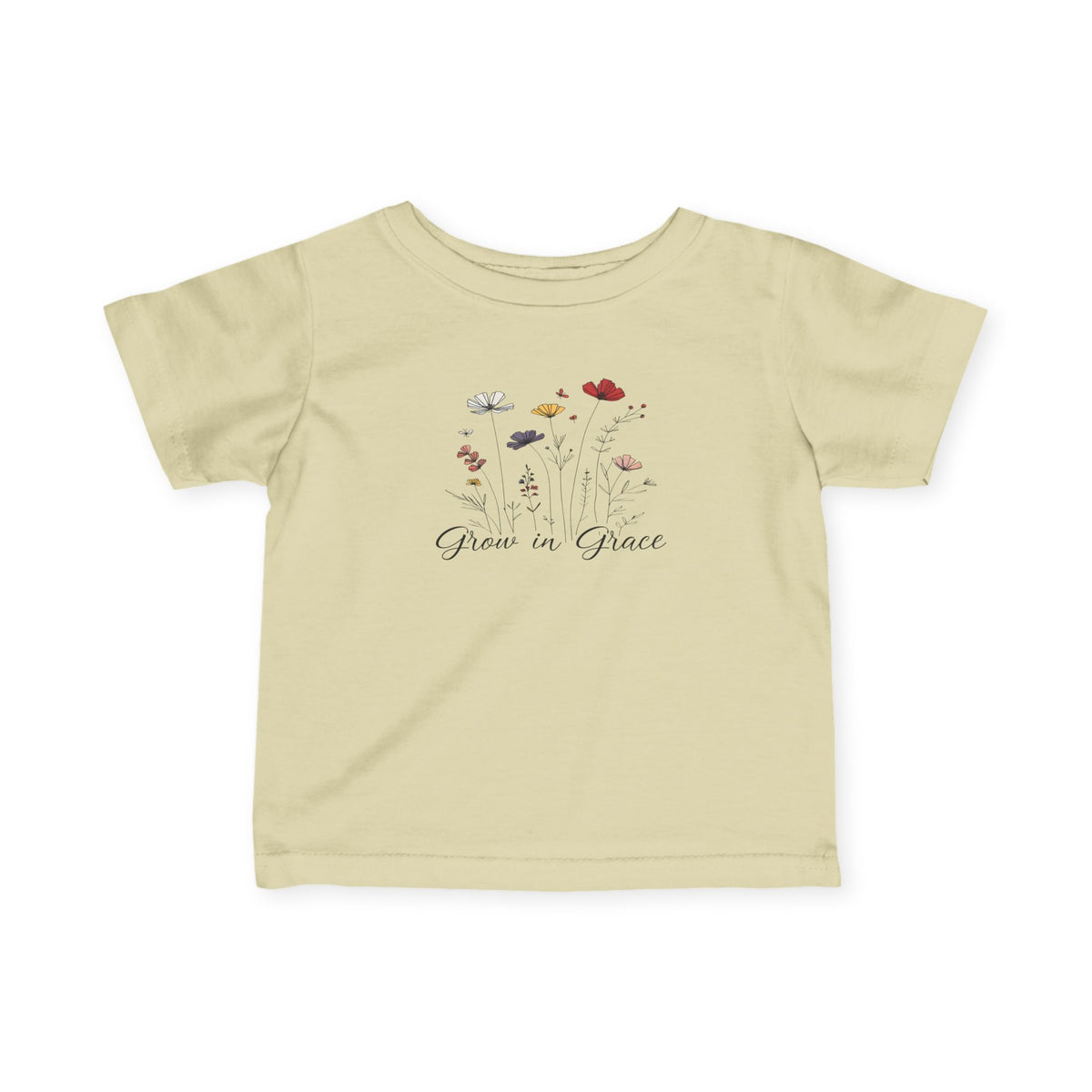 "Grow in Grace" - Infant Fine Jersey Tee