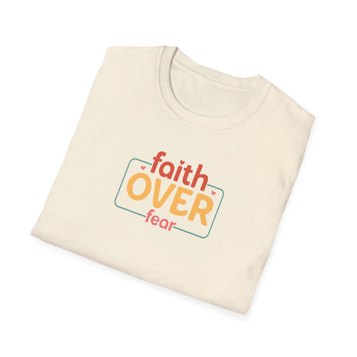 Faith Over Fear 2 Unisex Softstyle T-Shirt