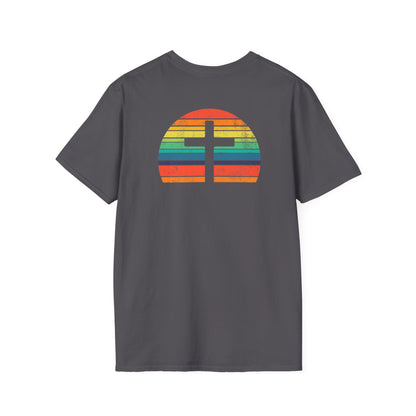 Retro Cross - Unisex Softstyle T-Shirt