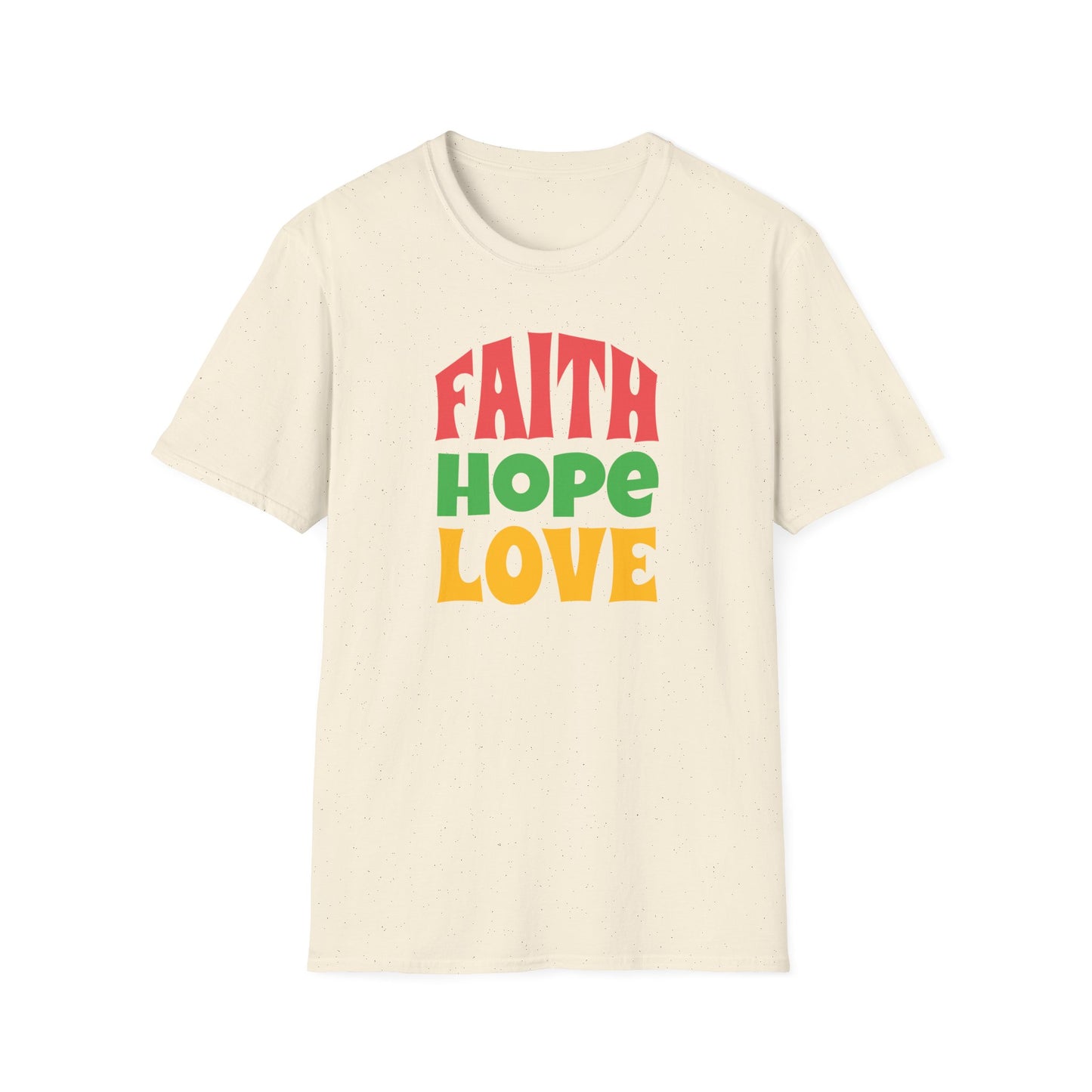 "Faith Hope Love" Unisex Softstyle T-Shirt