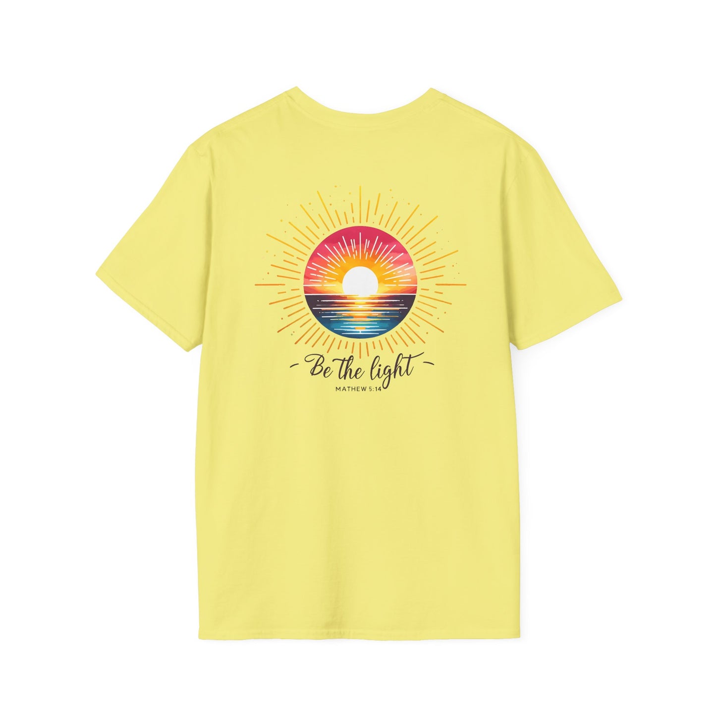 "Be The Light" -  Unisex Softstyle T-Shirt