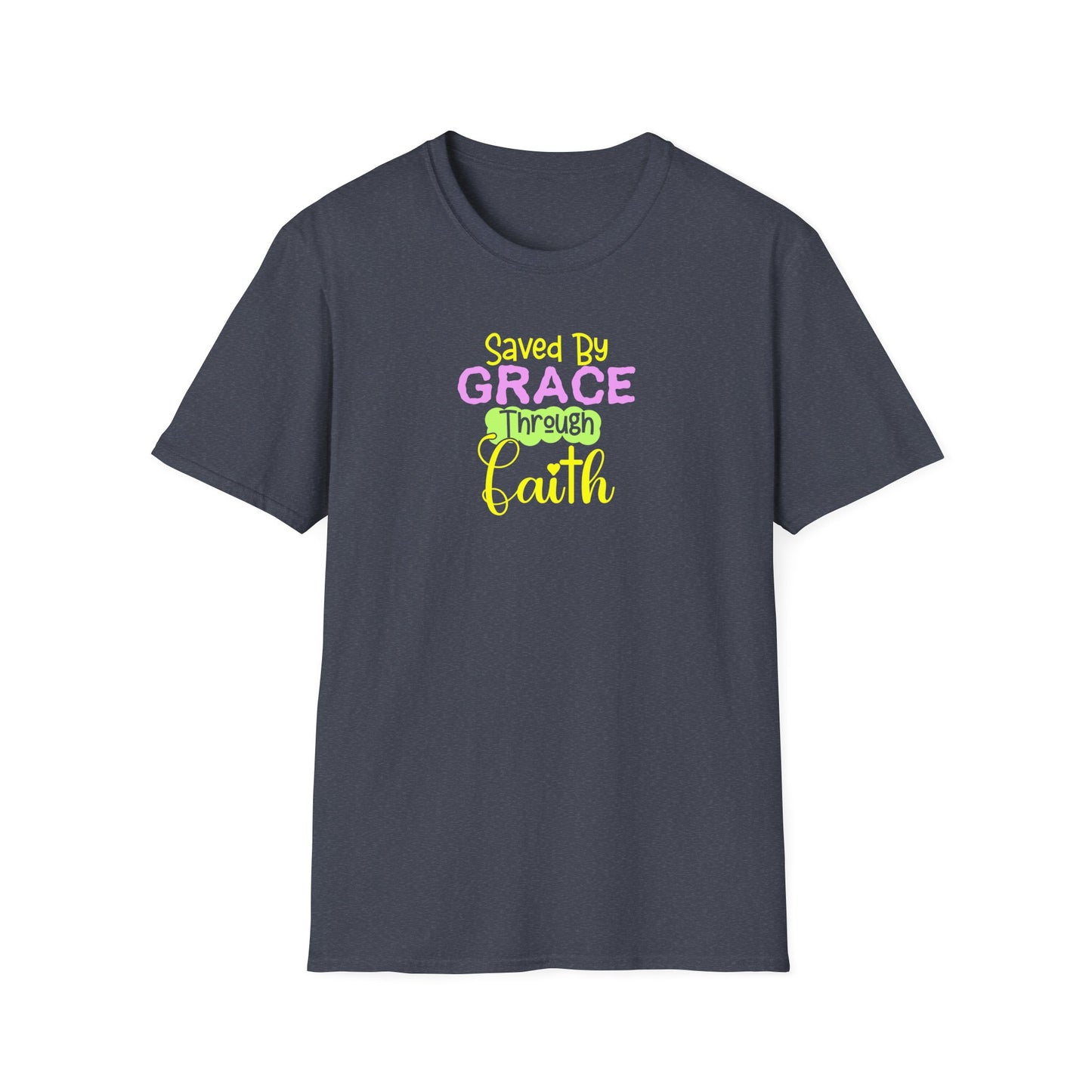 "Saved by Grace Through Faith" Unisex Softstyle T-Shirt