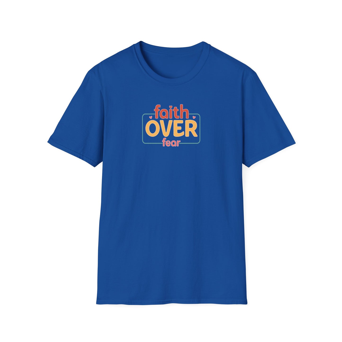 Faith Over Fear 2 Unisex Softstyle T-Shirt