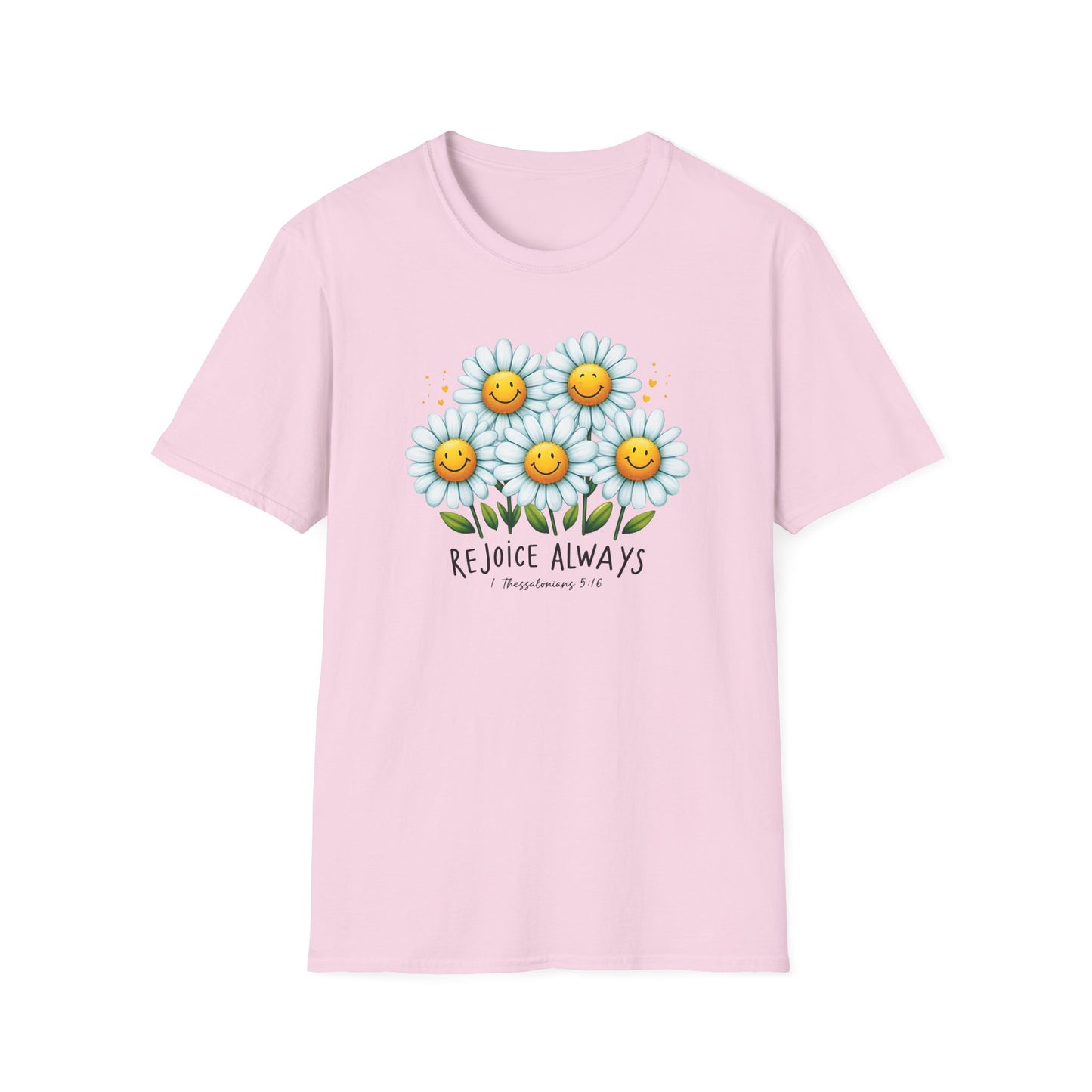 "Rejoice Always" Unisex Softstyle T-Shirt