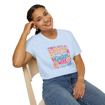 Motherhood is Kingdom Work Softstyle T-Shirt