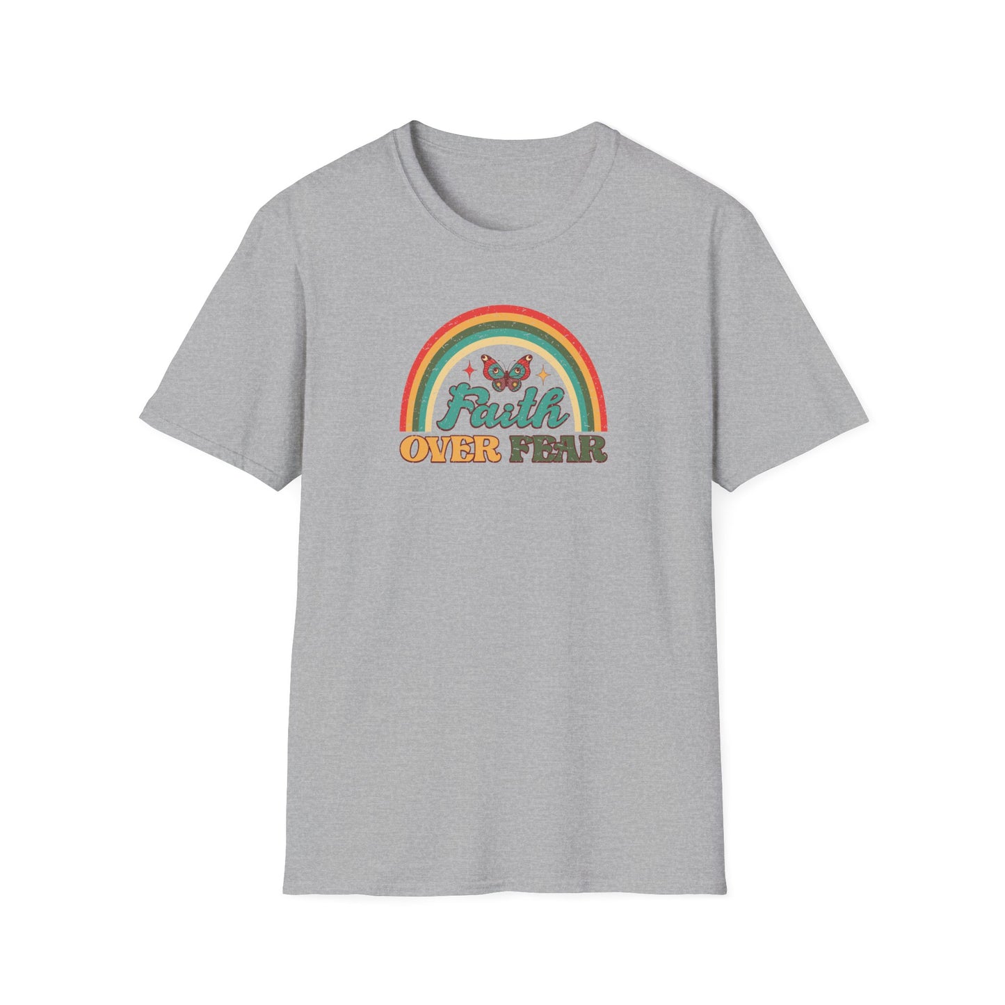 "Faith Over Fear" Unisex Softstyle T-Shirt