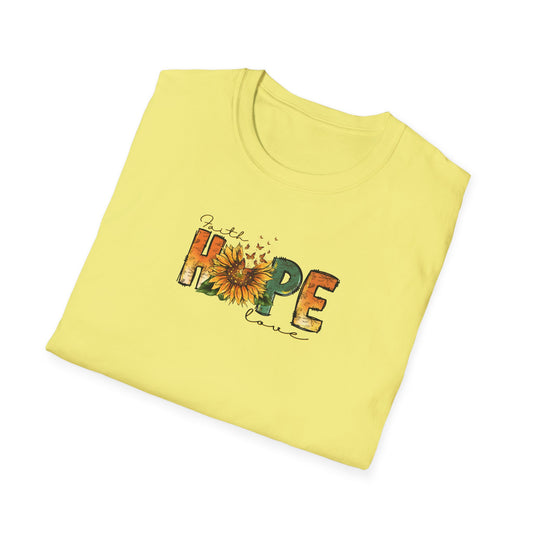 Faith Hope Love - Unisex Softstyle T-Shirt