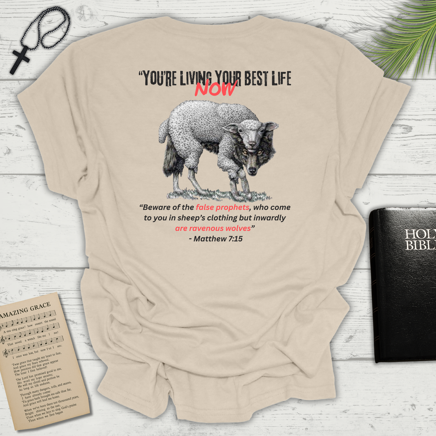 You're Living Your Best Life Now T-Shirt, Unisex Graphic Tee, Truth Shirt, Gift for Him/Her