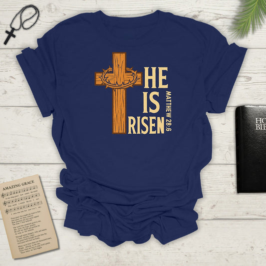 "He Is Risen" - Unisex Softstyle T-Shirt